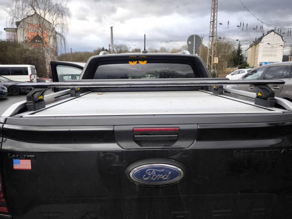 For Ford Ranger 2022-2025 Aluminium Bed Rack Cross Bar, Lockable, Silver For Ford Ranger 2022-2025 Aluminium Bed Rack Cross Bar, Lockable, Silver